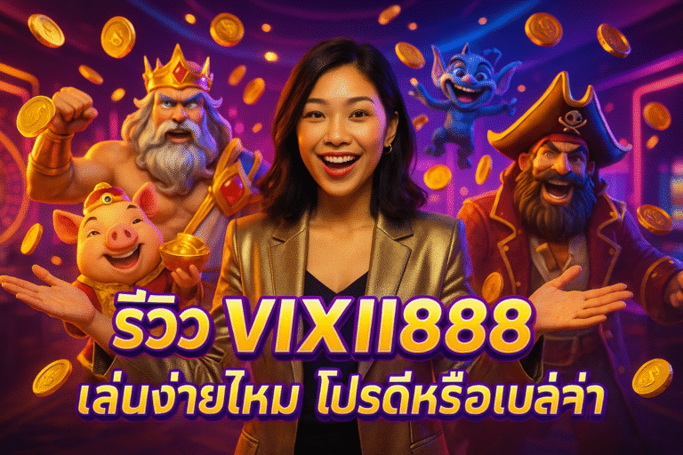 VIXII888 เล่นง่ายไหม โปรดี